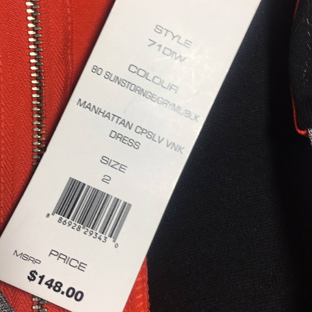⛔️SOLD⛔️NWT French Connection Manhattan Dress 🌟HP - Picture 8 of 8